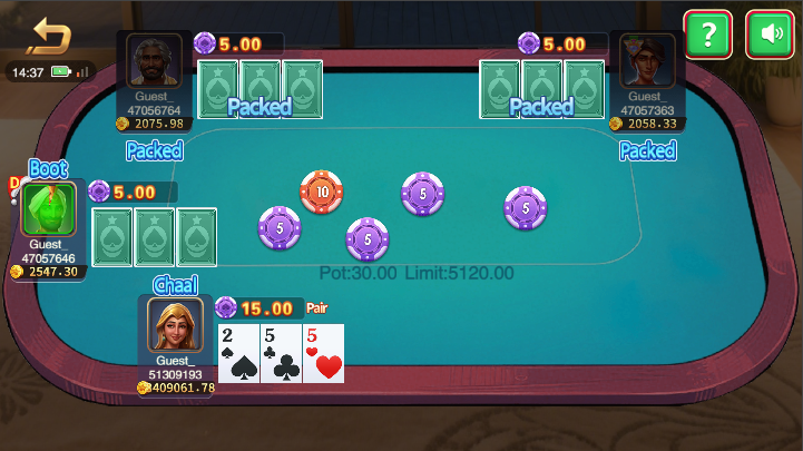 How to Play Teen PattiReal cash Game Online?